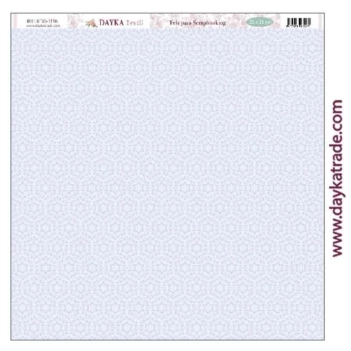 Dayka Trade DTXS-1116 Blue background with stars Love and Faith 30x30cm