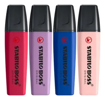 Subrayador Fluorescente STABILO Boss NatureColors Wildflower