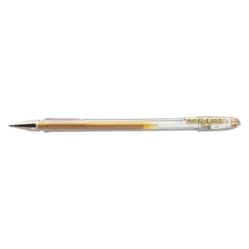 Bolígrafo roller tinta gel G1 Oro Pilot 0,7mm