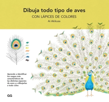 Dibuja todo tipo de aves con lápices de colores A Akikusa Castellano