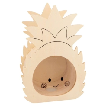 Artemio Wooden money box Pineapple Vitamines 