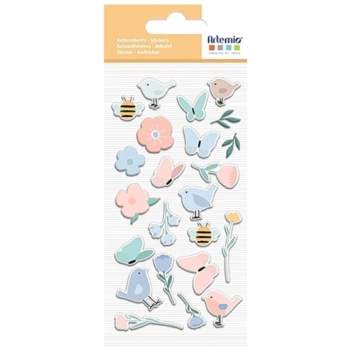Artemio Puffy stickers Sweet Garden 
