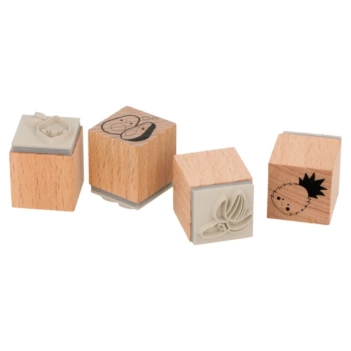 Artemio Vitamines Wooden Clear Stamps