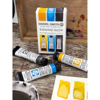 Set 3 tubos acuarela Evening Glow Daniel Smith 5ml