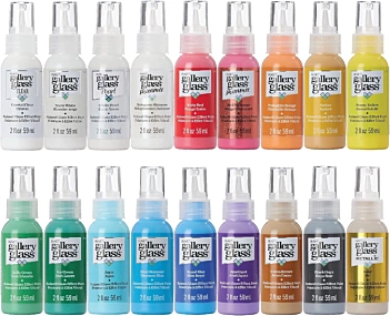 Gallery Glass Pintura para vidrio y cristal Plaid 59ml