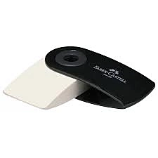 Faber-Castell Mini Sleeve eraser black