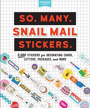 So Many Snail Mail Stickers Varios Inglés