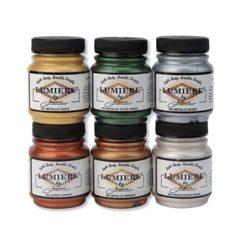 Jacquard Lumière Set 6 Metallic-Multiflächen-Acrylatkonzentrate  66ml