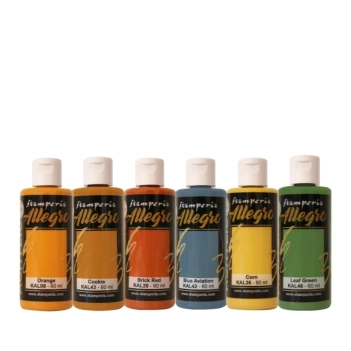 Allegro Art of Travelling Stamperia Acrylic Paint Set