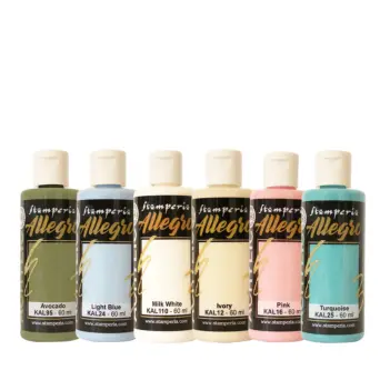 Stamperia Allegro Cozy Family Acrylic Paint Set
