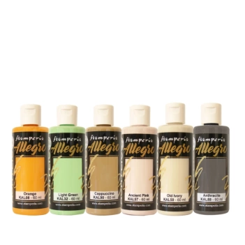 Allegro Furry Friends Stamperia Acrylfarbe-Set
