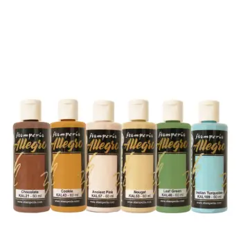 Kit de peintures acryliques Allegro Symphony Stamperia