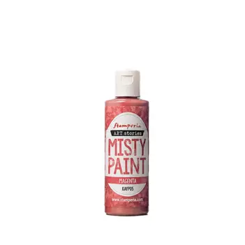 Misty Paint Magenta Art Stories Stamperia Farbe 60 ml