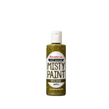 Misty Paint-Farbe „Moosgrün“ von Art Stories Stamperia, 60 ml
