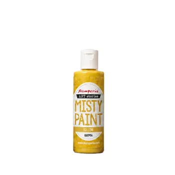 Misty Paint-Farbe, Gelb, Art Stories, Stamperia, 60 ml