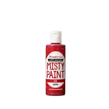 Misty Paint-Farbe, Rot, Art Stories, Stamperia, 60 ml
