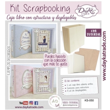 Kit Caja Libro Álbum Amor y Fe Dayka