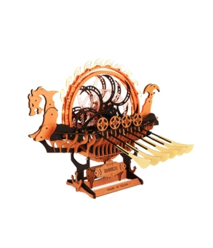 Robotime Viking dragon boat model