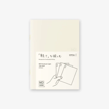 Zestaw 3 zeszytów puste Light Midori MD Paper A6