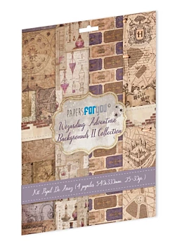 SUPER DEAL **40%** PapersForYouKit 4 rice papers II Wizarding Adventure III 54x33cm
