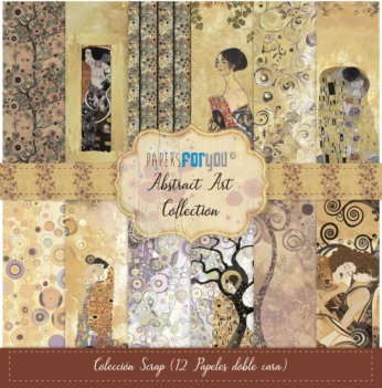 SUPER DEAL **40%** PapersForYouAbstract Art Paper Kit 30x30cm
