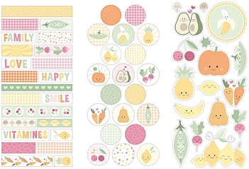 Artemio Stickers Vitamines 