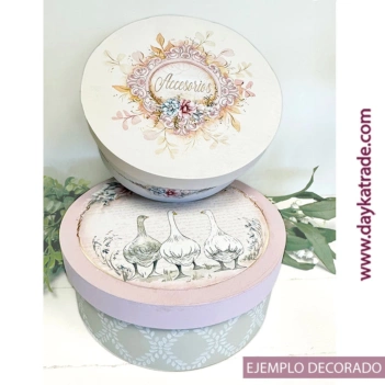 Dayka Trade Set 2 Round Boxes