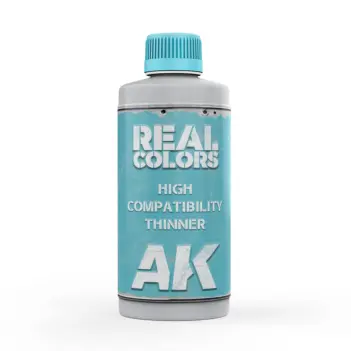 Thinner de alta qualidade Real Colors Thinner AK Interactive 400ml