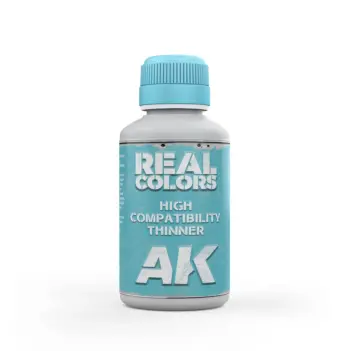 Thinner de alta qualidade Real Colors Thinner AK Interactive 200ml