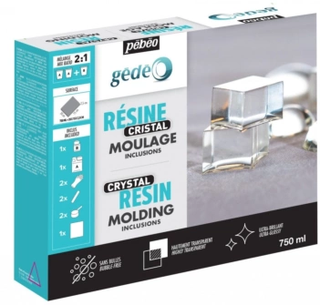 Resin crystal Gédéo Pebeo pack