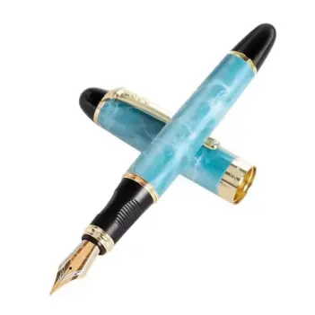 Pluma estilográfica Azul mármol X450 Jinhao M