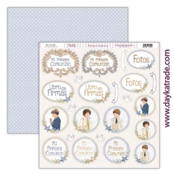 Dayka Trade Paper SCP-695 Child labels Love and Faith 30x30cm