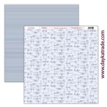 Dayka Trade Paper SCP-697 Planes Love and Faith 30x30cm