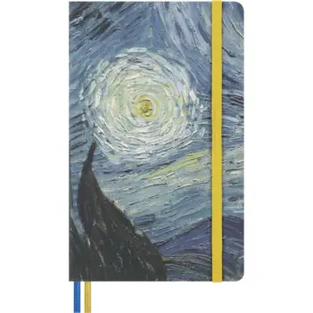 Set Cuaderno rayado  tapa dura y bolígrafo Vincent van Gogh MoMA 2027 Moleskine