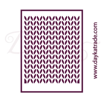 SUPER OFERTA **40%** Plantilla de Stencil A5 V-325 Fondo geométrico 15x21cm Dayka