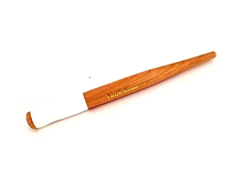 Portaplumillas ergonómico con mango blanco Tachikawa