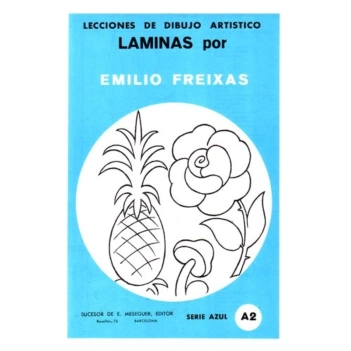 Artistic drawing plates A02 Vegetables E Freixas Castellano