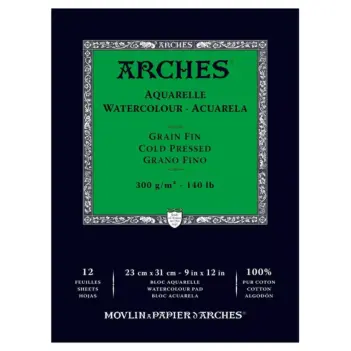 Arches Aquarellpapier Feinkorn 300g/m² 
