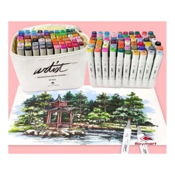 Estuche 60 Rotuladores Luxe Canvas Gama Artist Alex Bog
