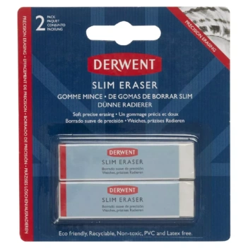 Set de 2 Gomas de Borrar Slim Derwent