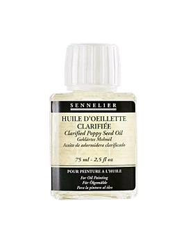Aceite de adormidera clarificado Sennelier 75 ml