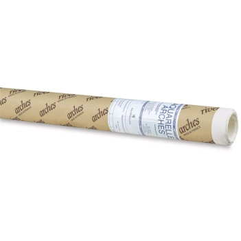 Rollo de papel de acuarela grano satinado Arches 300 g/m² 113x914cm
