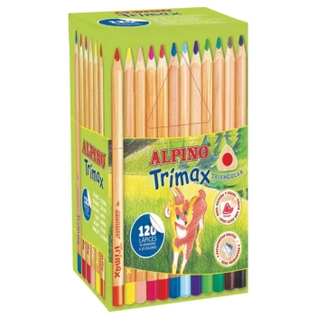 Set 120 lápices de colores Trimax Alpino