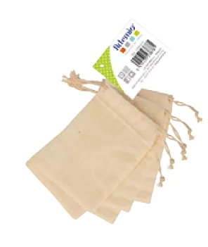 Bolsa de tela Beige Artemio 12x9,5cm

