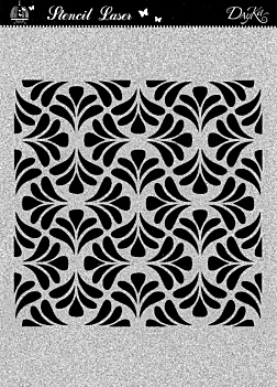 Dayka Trade Stencil Stencil T-03405 Vegetable Pattern 21x30cm 