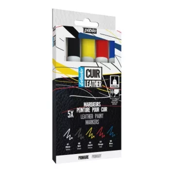 Pintura Acrílica Setacolor Cuero Blanco Puro Pebeo 45ml