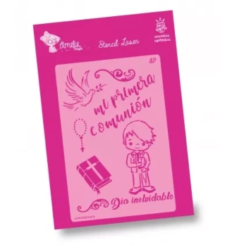 Plantilla de stencil Amelie Vive El Momento 20x30cm