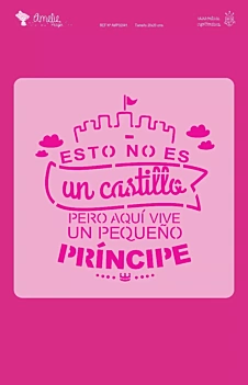 Plantilla de stencil Constelaciones 20x20cm