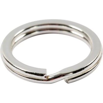 Creativ Company Set 15 Rings For Keychains Silver