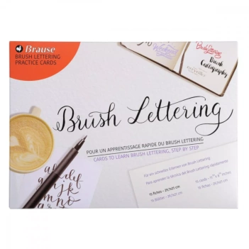 Bloc Aprendizaje Brush Lettering Brause
